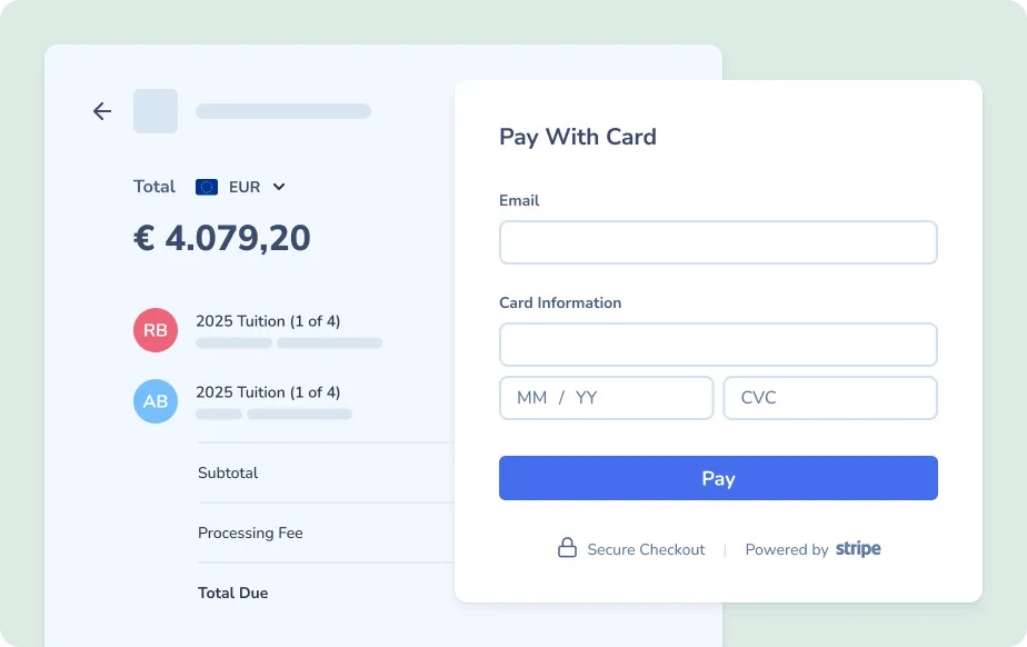 Payment options